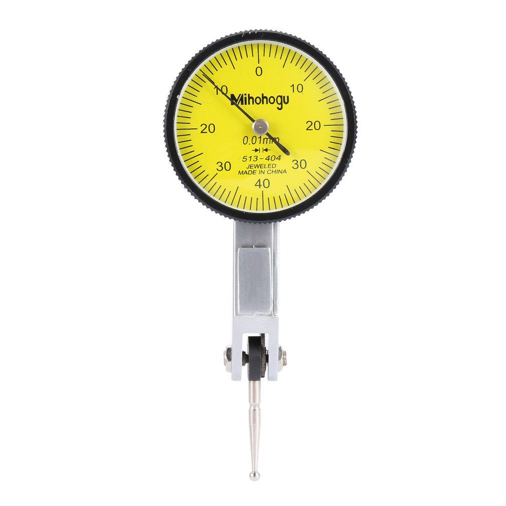 0-0.8mm Precision Dial Test Indicator Level Gauge Scale Metric - UNIQKART