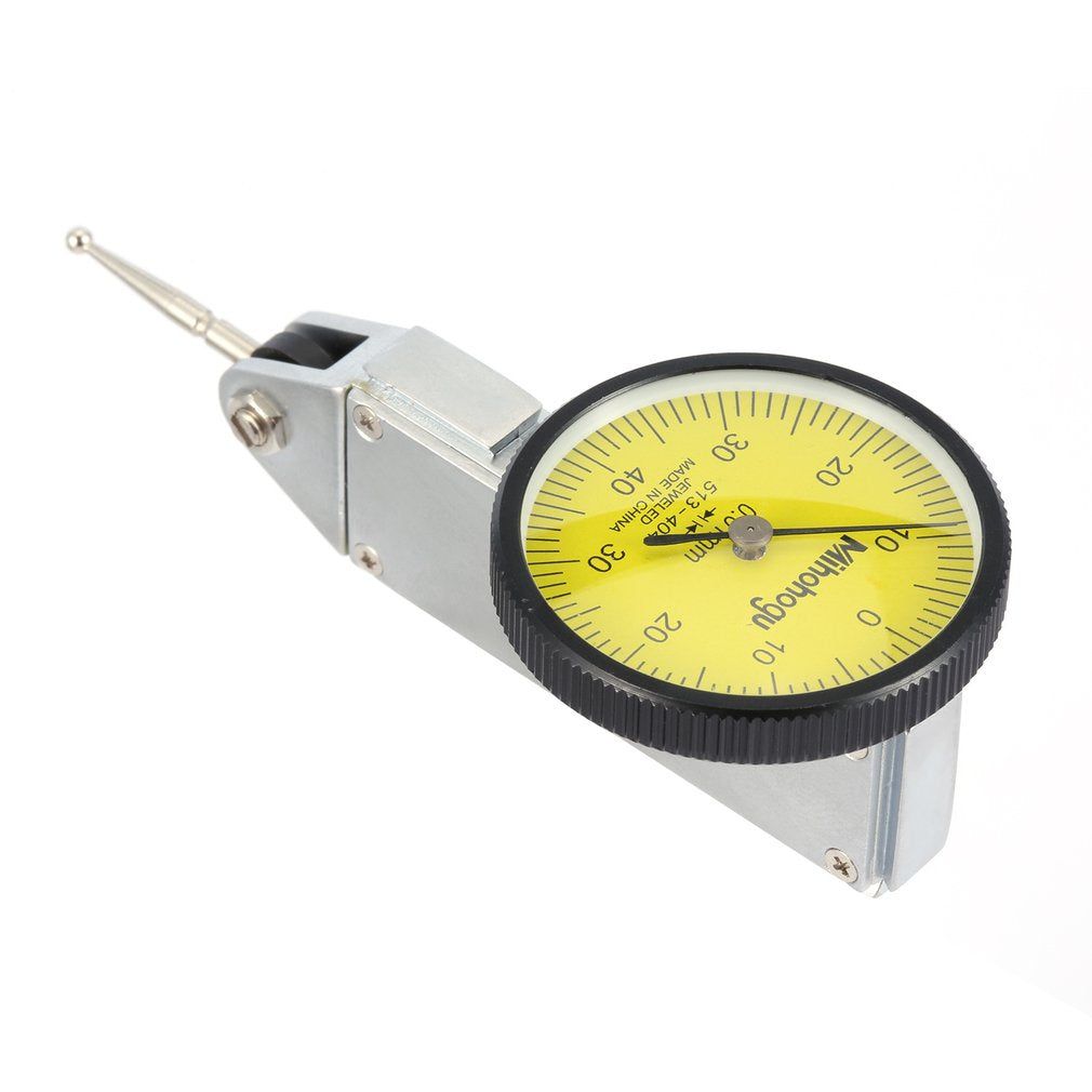 0-0.8mm Precision Dial Test Indicator Level Gauge Scale Metric - UNIQKART
