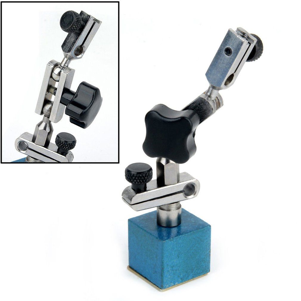 0-10mm Precision Lever Dial Test Indicator With Magnetic Base Holder Stand - UNIQKART