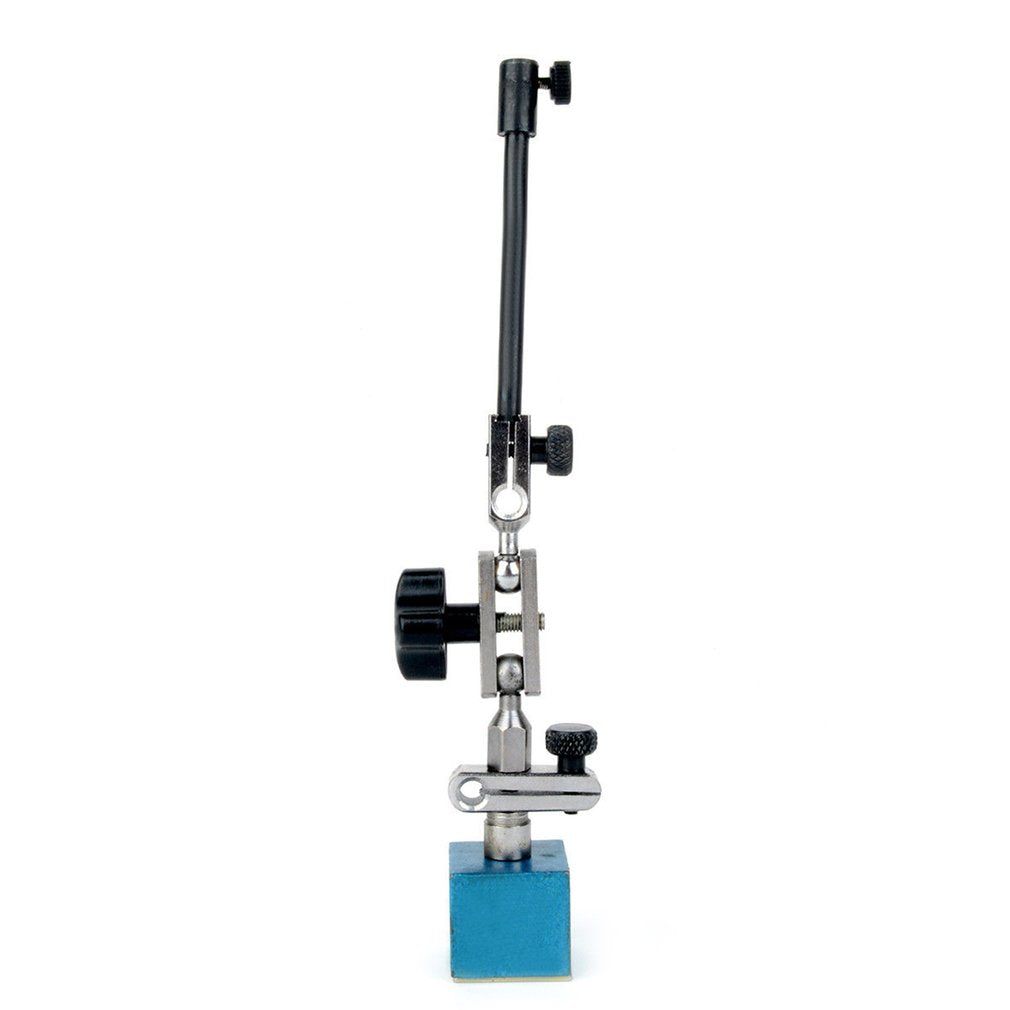 0-10mm Precision Lever Dial Test Indicator With Magnetic Base Holder Stand - UNIQKART