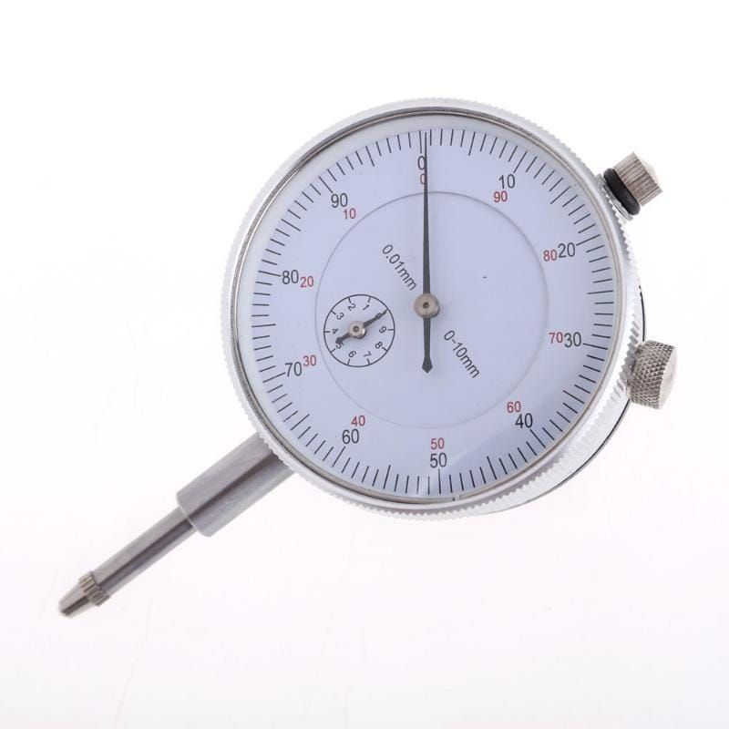 0-10mm Precision Tool Dial Indicator 0.01mm Professional Portable Dial Test Indicator - UNIQKART