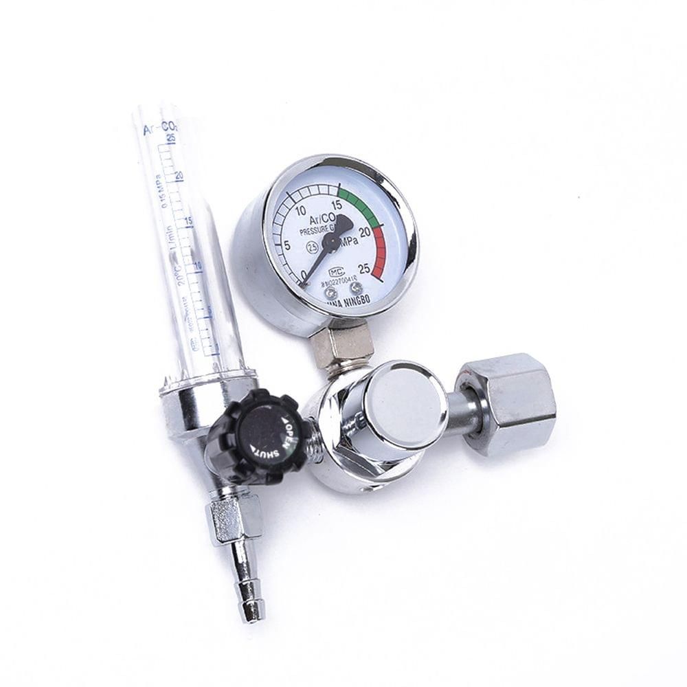 0-25Mpa Argon Regulator CO2 Mig Tig Flow Meter Gas - UNIQKART