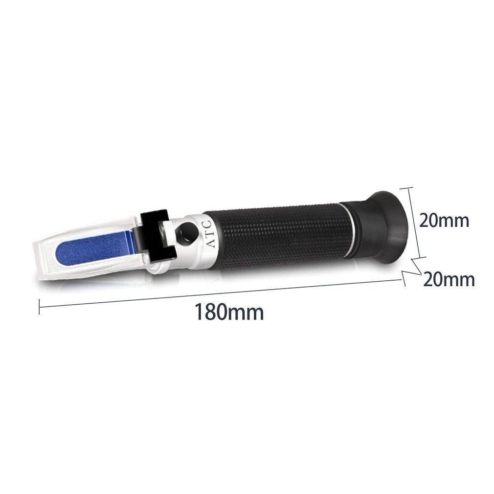 0-32% Handheld Refractometer Sugar Meter Fruit Saccharimeter Measurement Tool - UNIQKART
