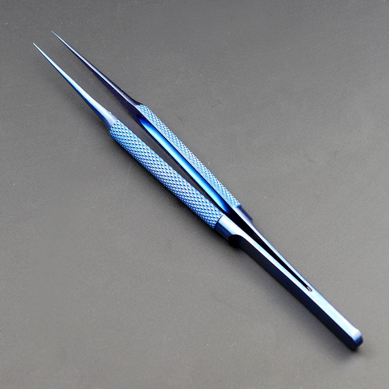 0.15mm Titanium Alloy Fingerprint Jump Wire Tweezer for Mobile Phone Mainboard Maintenance - Straight Tip - UNIQKART