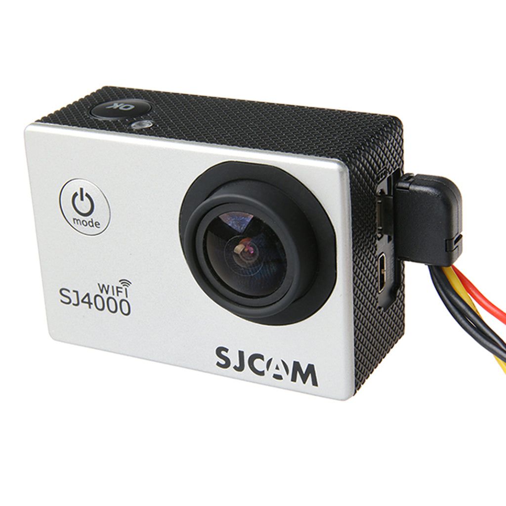 0.3M Micro USB to AV Output Video Audio Transmitter Cable for SJ4000 SJ6000 XiaoYi I Sport Camera - UNIQKART