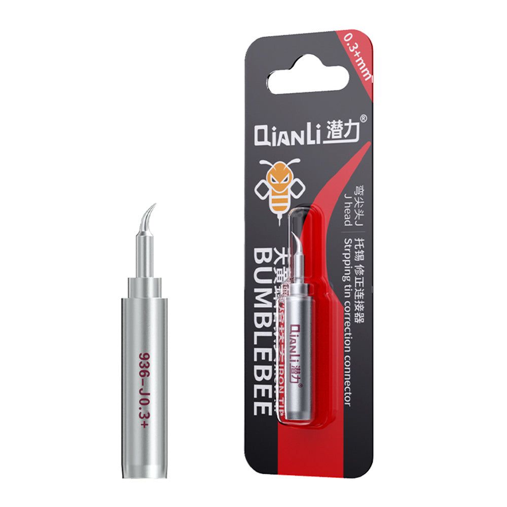 0.3mm Soldering Iron Tip Soldering Station Replacement Solder Iron Tip - 936-J 0.3 - UNIQKART