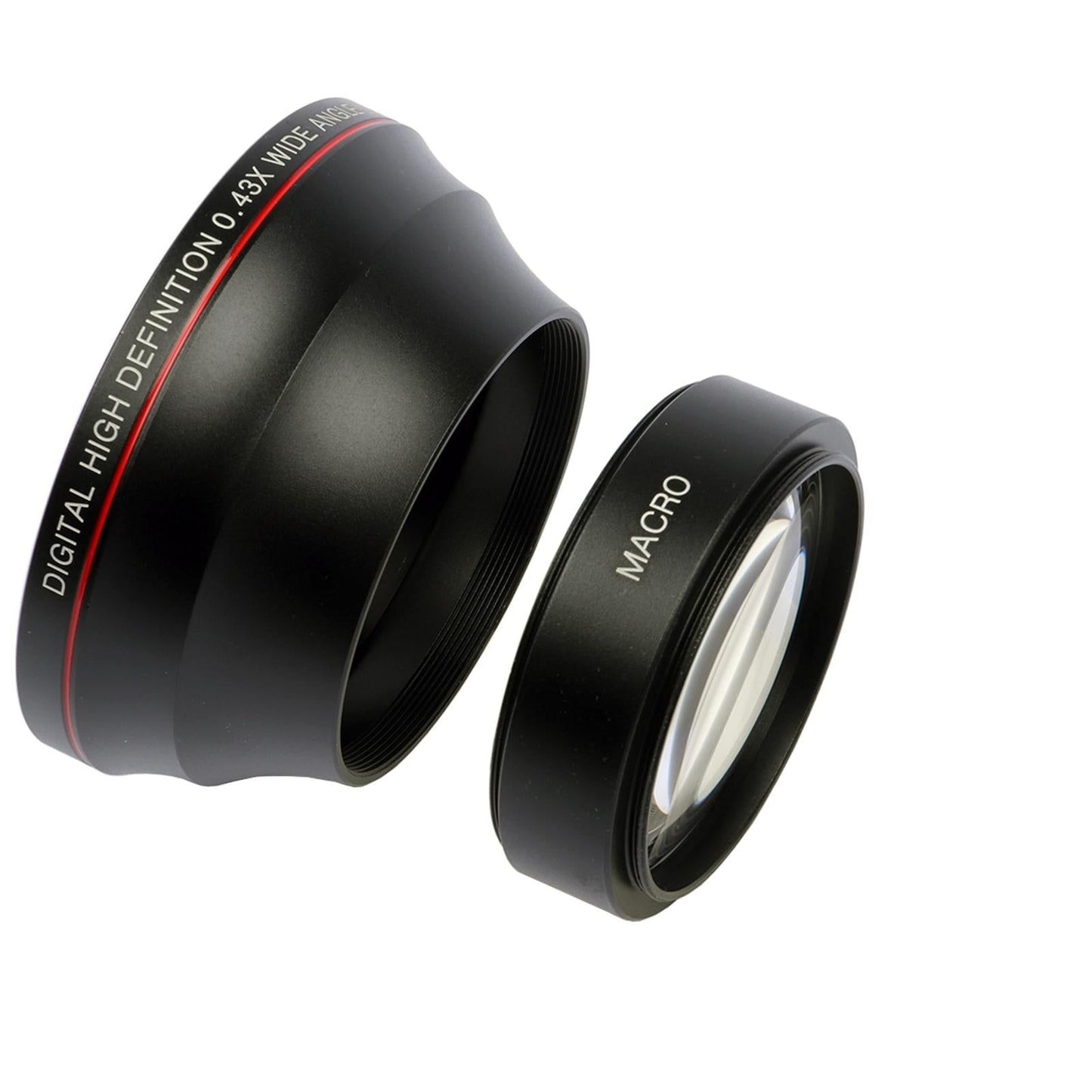 0.43x HD Wide Angle Lens with Macro Portion for Camera Photography 55mm - UNIQKART