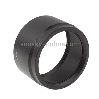 52mm Filter Lens Adapter Tube for Panasonic DMC-LX5 (Black)