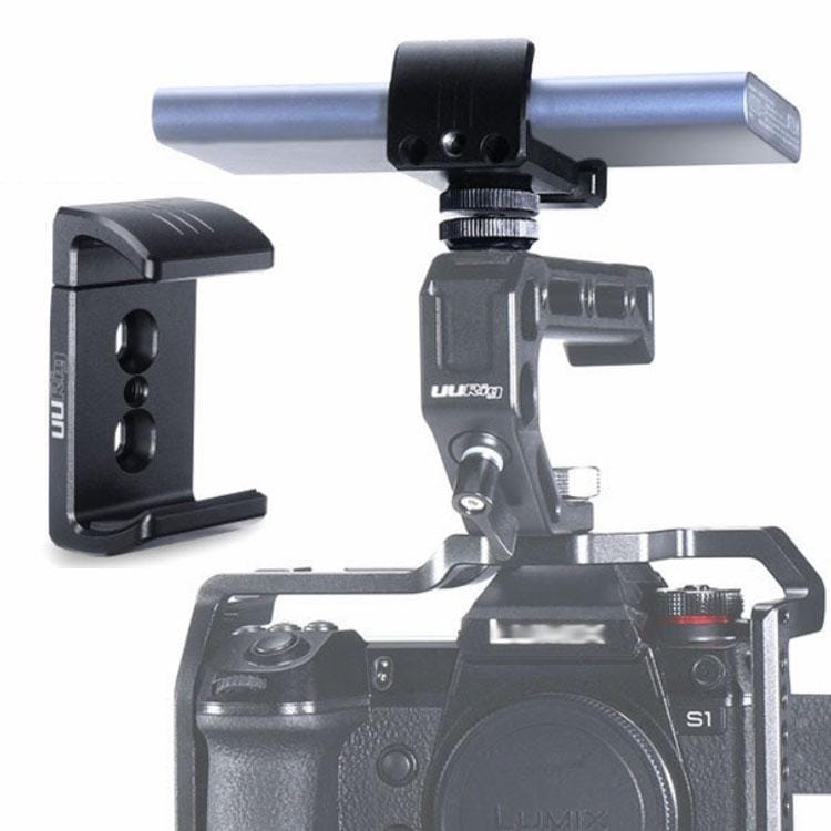 UURig R010 Camera Charging Treasure Clip Suitable for Sony A73 Mobile Power Bank