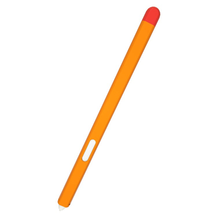 Contrast Color Stylus Pen Protective Cover for Samsung Galaxy Tab S Pen - Yellow/Red