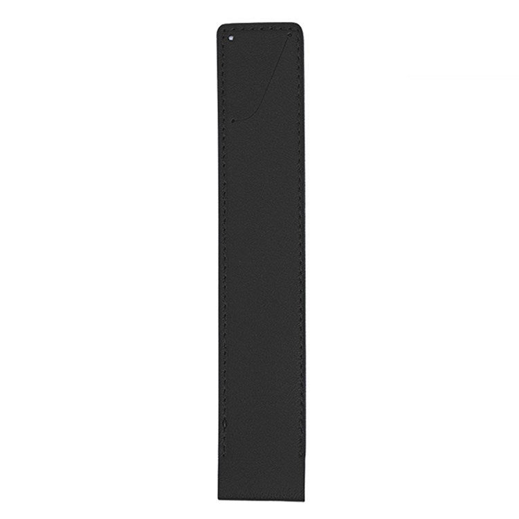 For Apple Pencil (1st/2nd Generation) Stylus Pen PU Leather Protective Cover Drop-proof Pouch - Black