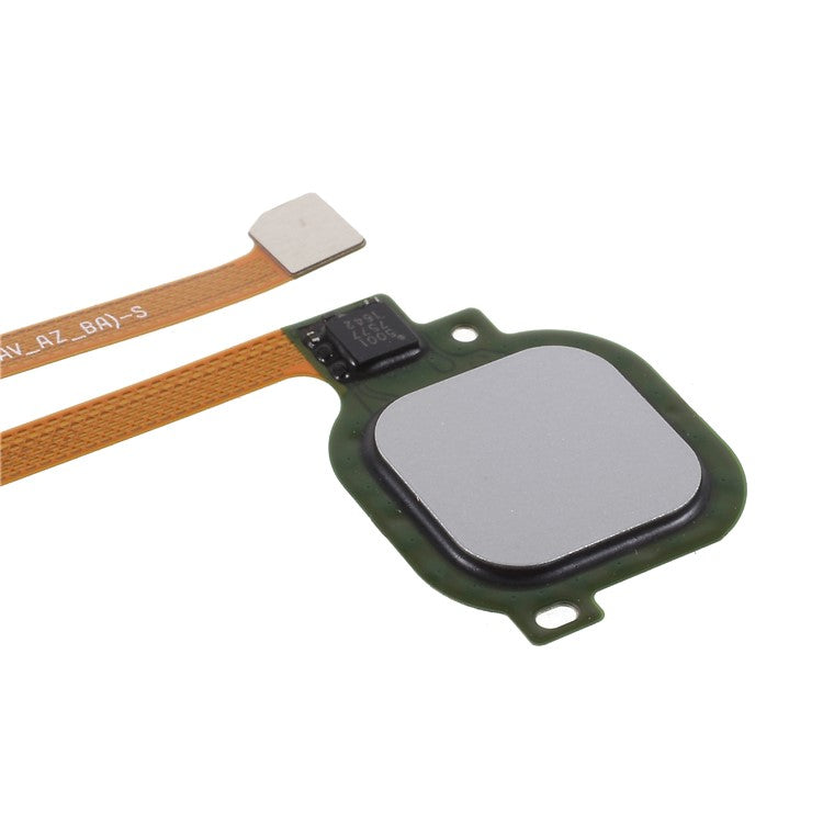 OEM Home Fingerprint Button Flex Cable Part for Huawei Honor 6x (2016) / Honor V8 - Silver Color