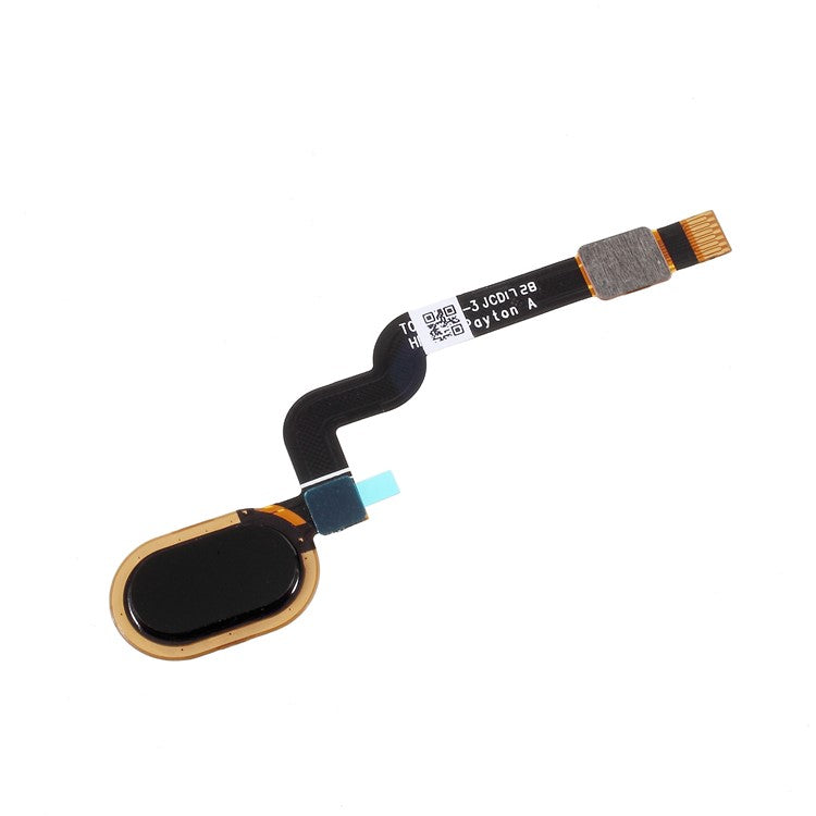 OEM Fingerprint Home Button Flex Cable Replacement for Motorola Moto X4 / X (4th gen.) - Black