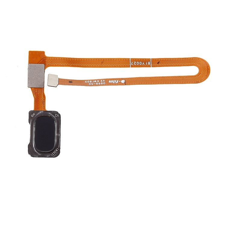 Home Key Fingerprint Button Flex Cable Part (OEM) for OnePlus 6 - Black