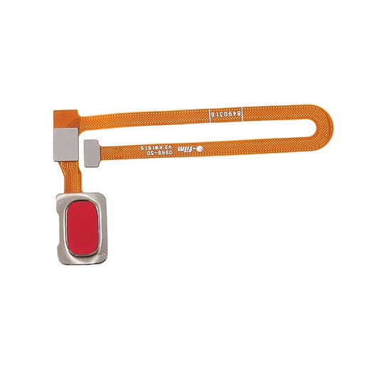 Home Key Fingerprint Button Flex Cable Repair Part (OEM) for OnePlus 6 - Red