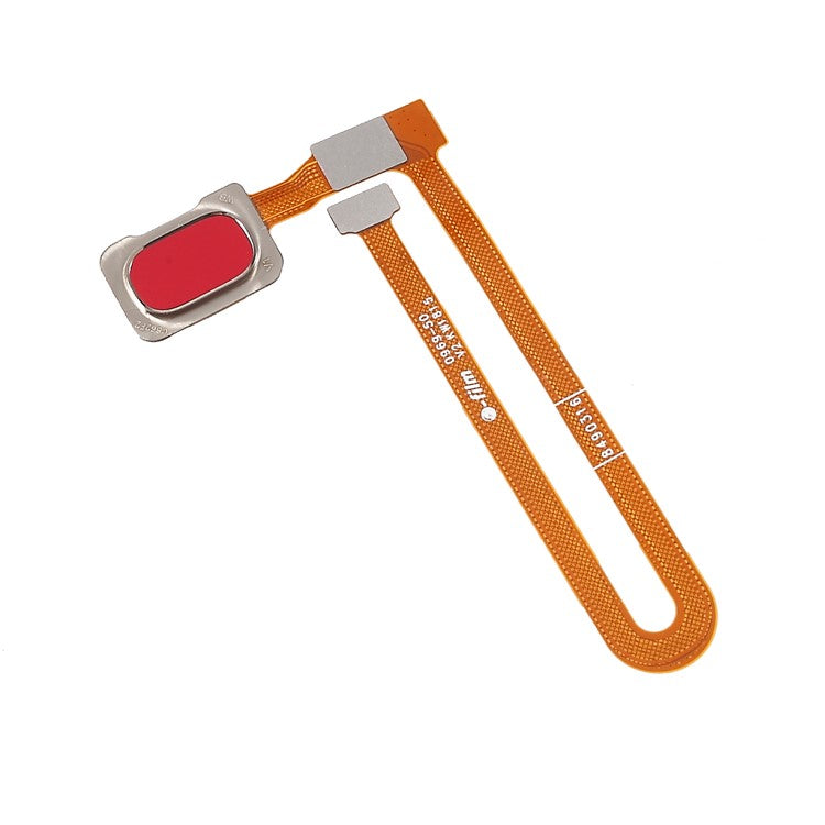 Home Key Fingerprint Button Flex Cable Repair Part (OEM) for OnePlus 6 - Red