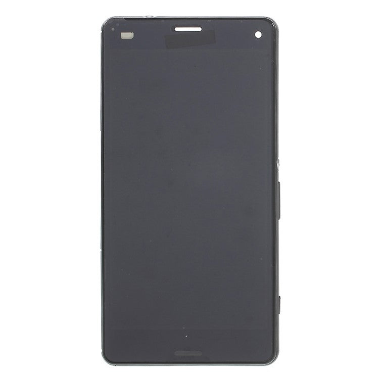 For Sony Xperia Z3 Compact LCD Screen and Digitizer Assembly with Front Housing OEM - Black