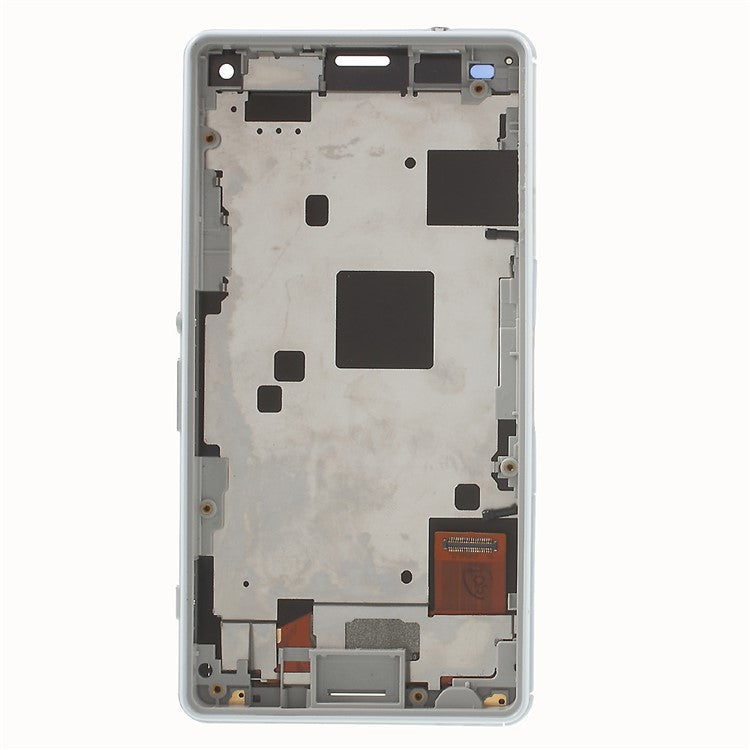 For Sony Xperia Z3 Compact LCD Screen and Digitizer Assembly with Front Housing OEM - White
