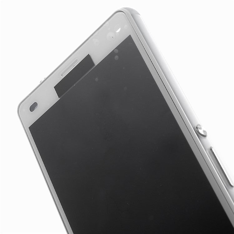 For Sony Xperia Z3 Compact LCD Screen and Digitizer Assembly with Front Housing OEM - White