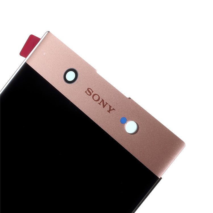 OEM LCD Screen and Digitizer Assembly Replacement for Sony Xperia XA1 Ultra - Rose Gold Color