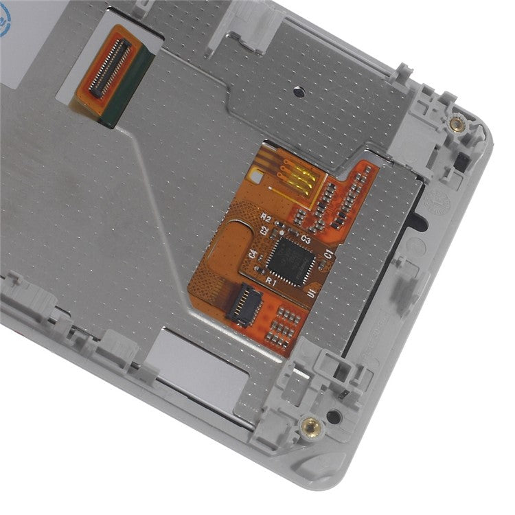 OEM LCD Screen and Digitizer Assembly with Front Housing for Sony Xperia Z1 Compact D5503 - White