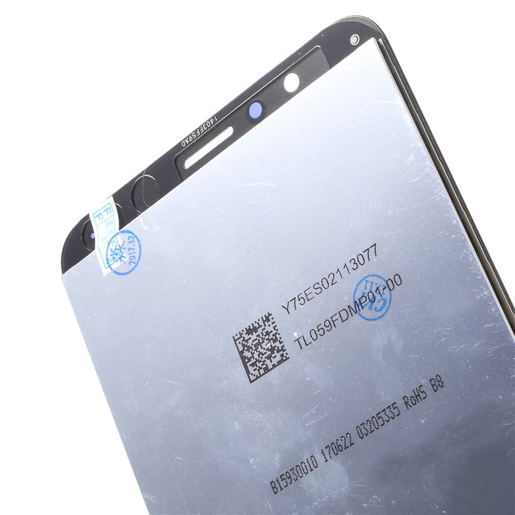 LCD Screen and Digitizer Assembly Part for Huawei Honor 7X - Black