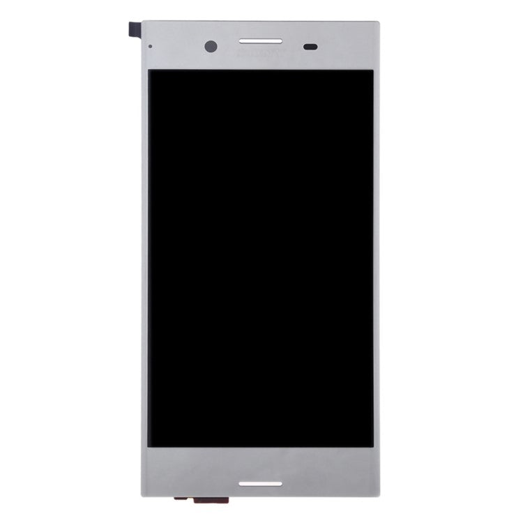 OEM LCD Screen and Digitizer Assembly Replacement for Sony Xperia XZ Premium - Silver Color