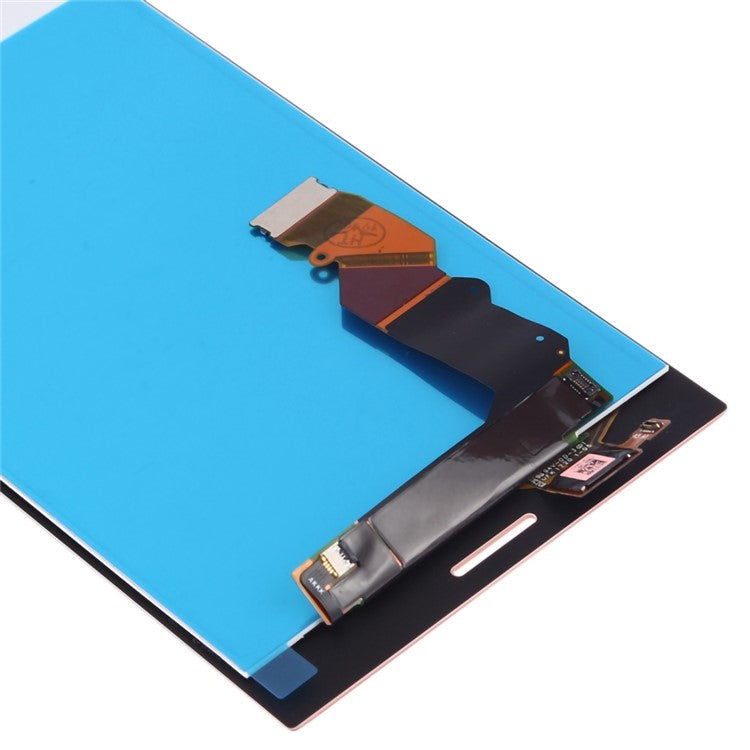 OEM LCD Screen and Digitizer Assembly Replacement for Sony Xperia XZ Premium - Silver Color
