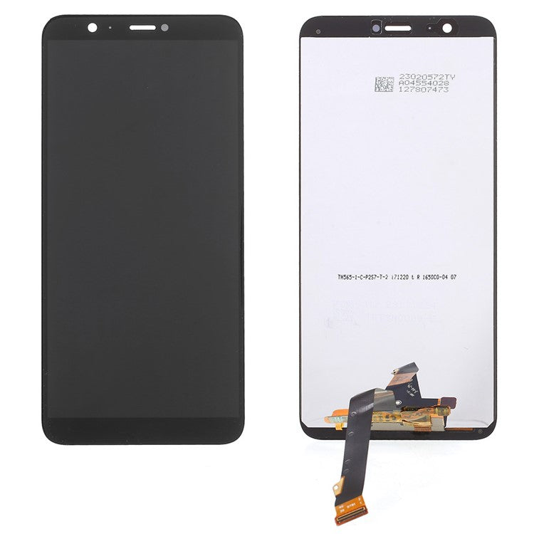 LCD Screen and Digitizer Assembly Replacement Part for Huawei P Smart / Enjoy 7S - Black