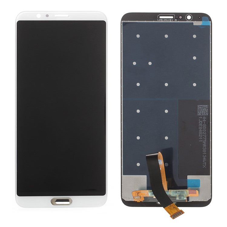OEM LCD Screen and Digitizer Assembly Replacement for Huawei Honor V10 / View 10 (without Logo) - White
