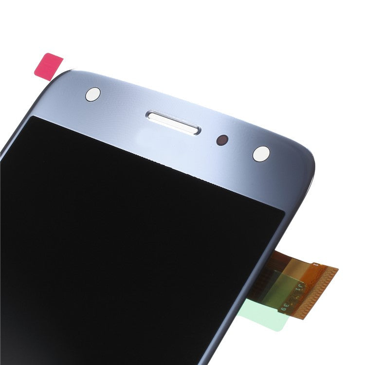 OEM LCD Screen and Digitizer Assembly Replacement for Motorola Moto X4/Moto X (4th gen.) - Blue