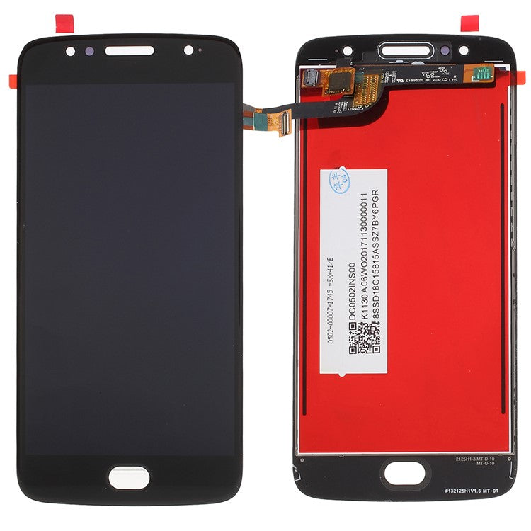 Screen and Digitizer Assembly Part Replacement for Motorola Moto G5S - Black