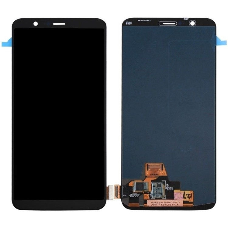 LCD Screen and Digitizer Assembly Replacement Part for OnePlus 5T - Black