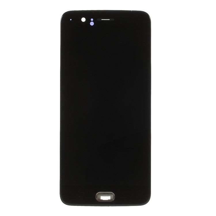 OEM LCD Screen and Digitizer Assembly + Frame Replacement for OnePlus 5 - Black