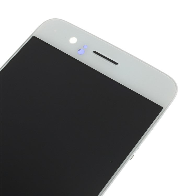 OEM LCD Screen and Digitizer Assembly + Frame Replace Part for OnePlus 5 - White