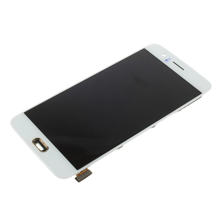 OEM LCD Screen and Digitizer Assembly + Frame Replace Part for OnePlus 5 - White
