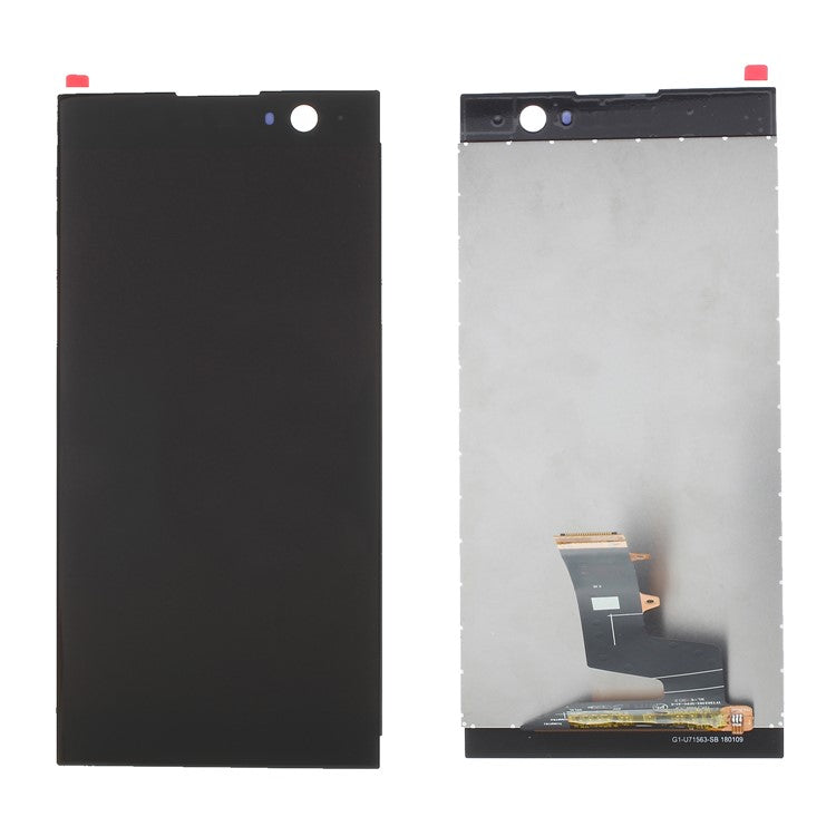 LCD Screen and Digitizer Assembly Part for Sony Xperia XA2 (Non-OEM Screen Glass Lens, OEM Other Parts) - Black