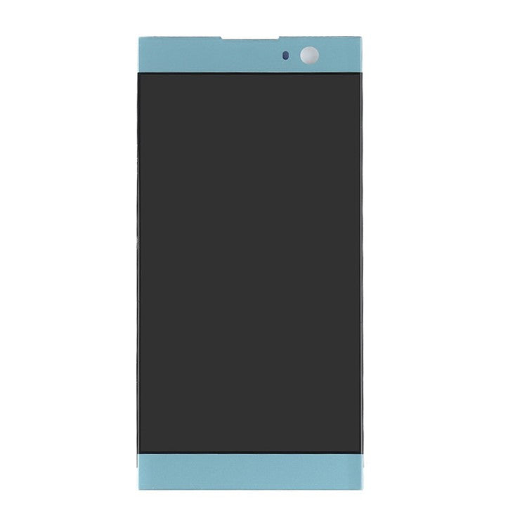 LCD Screen and Digitizer Assembly Part Replacement for Sony Xperia XA2 (Non-OEM Screen Glass Lens, OEM Other Parts) - Blue