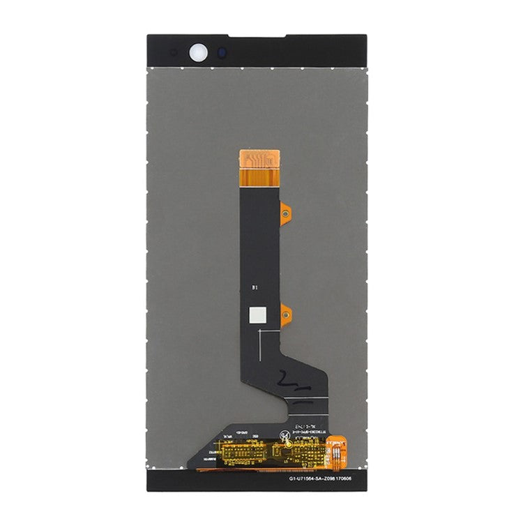LCD Screen and Digitizer Assembly Part Replacement for Sony Xperia XA2 (Non-OEM Screen Glass Lens, OEM Other Parts) - Blue
