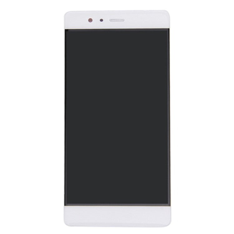 LCD Screen and Digitizer Assembly + Frame Part for Huawei P9 - White