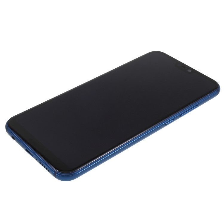 LCD Screen and Digitizer Assembly + Frame Replacement Part for Huawei P20 Lite / Nova 3e - Blue