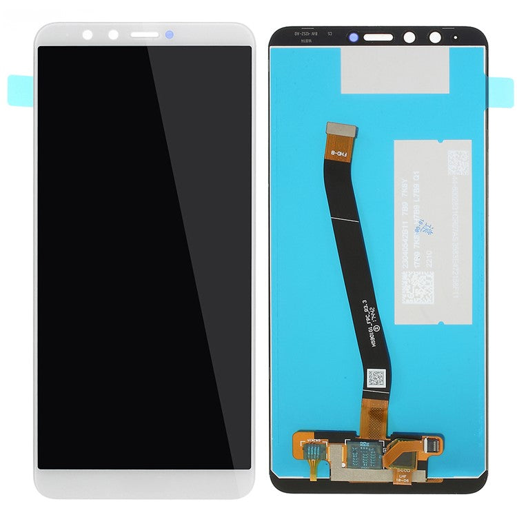 LCD Screen and Digitizer Assembly Part for Huawei Y9 (2018) / Enjoy 8 Plus - White
