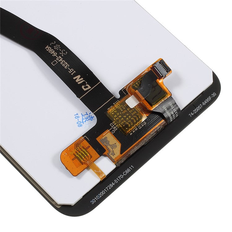 LCD Screen and Digitizer Assembly Replacement Part for Huawei Y6 (2018) / Enjoy 8e - Black