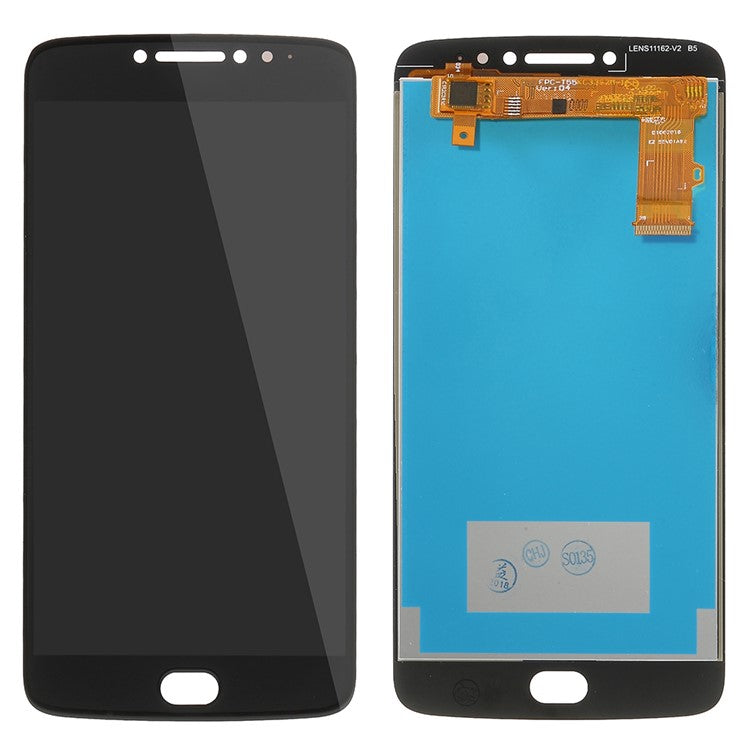 For Motorola Moto E4 Plus EU Version LCD Screen and Digitizer Assembly Replacement - Black