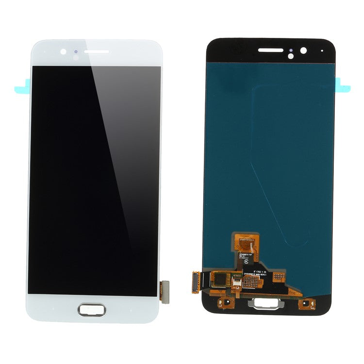 LCD Screen and Digitizer Assembly Part for OnePlus 5 (OLED Version) - White