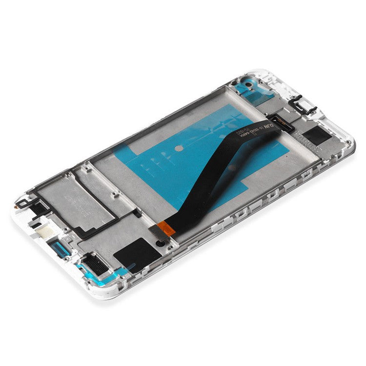 For Huawei Honor 7A LCD Screen and Digitizer Assembly with Frame - White
