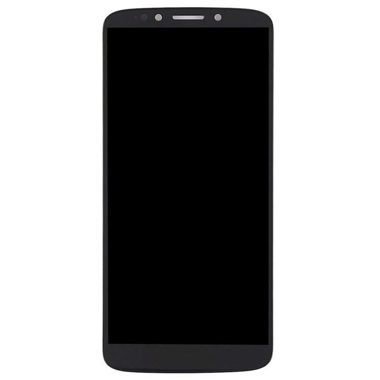 For Motorola Moto E5 LCD Screen and Digitizer Assembly Spare Part - Black