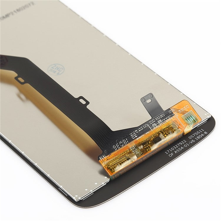 For Motorola Moto E5 LCD Screen and Digitizer Assembly Replace Part - Gold