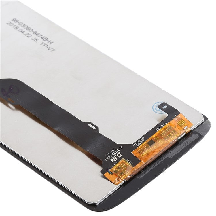 LCD Screen and Digitizer Assembly Spare Part for Motorola Moto E5 Plus (EU Version) - Black