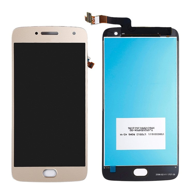 LCD Screen and Digitizer Assembly Part Replacement for Motorola Moto G5 Plus - Gold